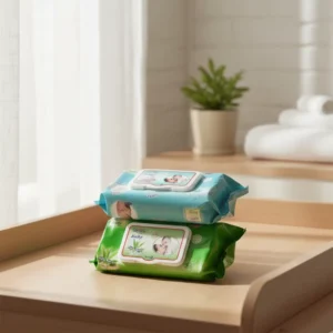 Eco Friendly Antibacterial Non Woven Travel Case for Sensitive Skin Economically Priced Wet Wipes Soft Fragrance for Cleansing