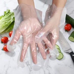 Eco Friendly Biodegradable Plastic Gloves for Food Service / Catering