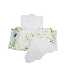 Eco Friendly Degradable Bamboo Fiber Wet Wipes Medical Grade Disposable Baby Wipes Non Woven Fabric with Aloe Vera & Vitamin E