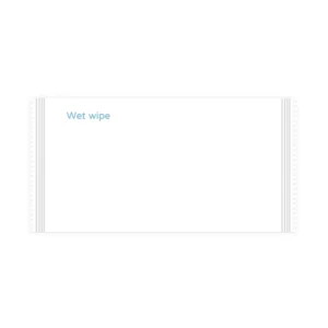 Eco Friendly Disposable Non Scented Non Woven Wet Wipes 45x130mm Single Piece Independent Packaging Easy Carry OEM ODM