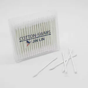 Eco Friendly Double Head Lint Free Paper Stick Cotton Swabs Daily Use Home Office Travel Washable Eco friendly Product
