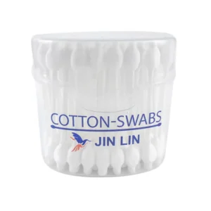 Eco Friendly Double Round Heads Cotton Swabs Plastic Stick Makeup Accessory