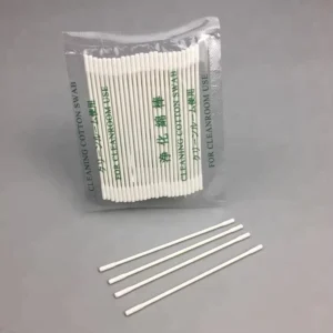 Eco Friendly Lint Free Industrial Double Pointed Huby 340 Paper Stick Cotton Buds Swabs