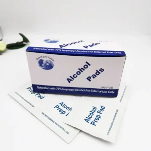 Eco Friendly Medical Alcohol Pad 70% Isopropyl Alcohol Prep Pads 3*6cm Alcohol Swab with CE