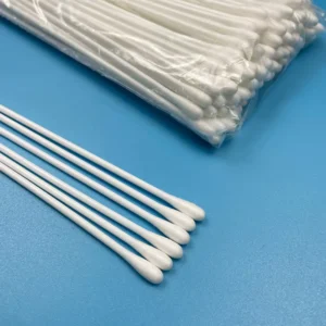 Eco Friendly Medical Q Tips Disposable Cotton Swab with 19mm Length and PP Handle Cotton Bud