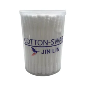 Eco Friendly Mini Baby Ear Cleaning Bud Paper Cotton Swabs Makeup Safety Use Plastic Stick