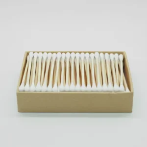 Eco Friendly Organic Biodegradable Bamboo Cotton Swabs