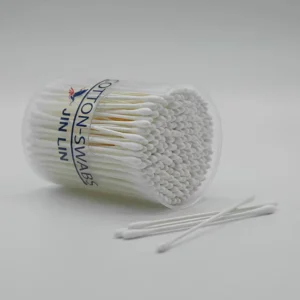 Eco-Friendly Premium Quality Paper Stick Cotton Swabs Double Head Daily Personal Care