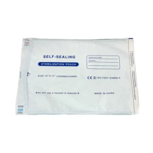 Eco Friendly Recyclable CE Certified Sterilization Pouch Medical Grade Heat Resistant Transparent Pouch for Dental Clinic