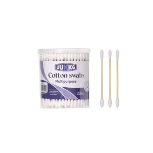 Eco Friendly Smooth Bamboo Paper Multifunctional Two Head Cotton Swabs Biodegradable Tip Daily Cleaning