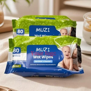 Eco friendly Soft Comfortable Baby Wet Wipes Disposable OEM Skin Clean Adult Baby Wet Wipes