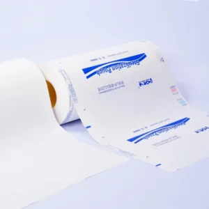 Eco friendly Wood Pulp Medical Grid Lacquer Printed Coated Blister Paper for Needle Syringe