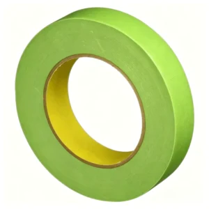 Economic Crepe Paper Masking Colored DIY Labeling Yellow Writable Tape Roll Custom High Stickiness for Auto Paint & General Use