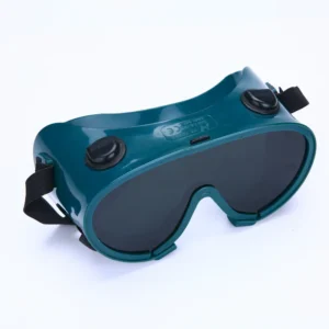 Economic Type Gas Welding Goggles with PVC Frame and Lens Cutting Goggles for Wearing Over Glasses