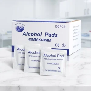 Effective Disinfection Individually Wrapped 75% Ethyl Alcohol Prep Pads Medical Alcohol Wipes