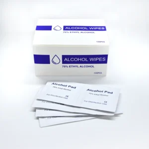 Effective Disinfection Individually Wrapped 75% Ethyl Alcohol Prep Pads, Medical Alcohol Wipes