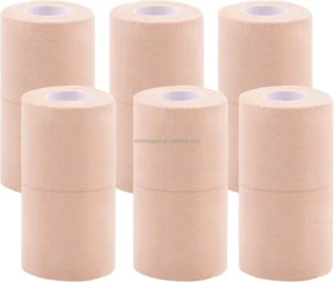 Elastic Adhesive Cotton Bandages for Animal Pets Breathable Flexible Stretch Ankle Knee & Wrist Support