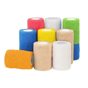Elastic Bandage Self Adhesive Non Woven Cohesive Bandage Wrap for Stabilizing and Supporting Muscles and Joints