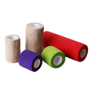 Elastic Bandage Wrap 10cm Colored Medical Elastic Self Adhesive Bandage