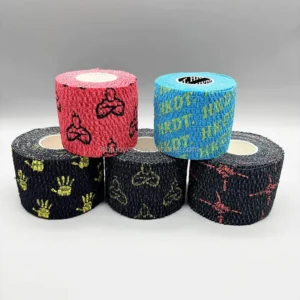 Elastic EAB Sports Weight Lift Weightlifting Thumb Tape Light Stretch Adhesive Bandage Athletic Sports Tape