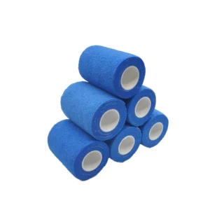 Elastic Medical Exercise Far Infrared CE Certified Self Adhesive Cohesive Bandage for Knees 4.5m Length Class I 7.5cm 10cm Width