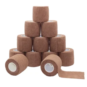 Elastic Medical Exercise Self Adhesive Cohesive Bandage Wrists 4.5m Length Class I CE Certified EOS Disinfecting Sizes 7.5cm X