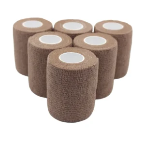 Elastic Medical Exercise Self Adhesive Cohesive Bandage for Ankles 4.5m Length Class I CE Certified Available 5cm 7.5cm 10cm