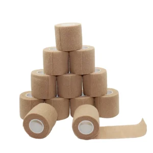 Elastic Medical Exercise Self Adhesive Cohesive Bandage for Pets 4.5m Length Class I CE Certified EOS Disinfecting Sizes