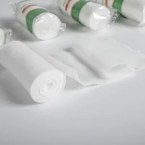 Elastic PBT Bandage 5cm 28g Medical Bandage for Wound Care Dressing OEM Manufacturer Supply