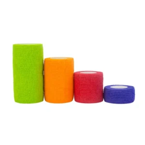 Elastic Self Adhesive Bandage Roll Non Woven Cohesive Sports Wrap