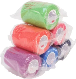 Elastic Self Adhesive Cohesive Bandage Wrap Breathable Athletic Sports Wrist Ankle Stretch Bands Self Adherent Tape Rolls