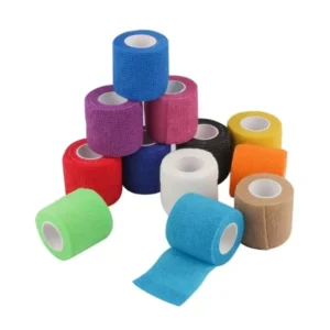 Elastic Self Adhesive Non Woven Cohesive Bandage Strong Elastic Self Adherent Cohesive Tape Bandage