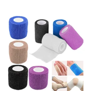 Elastic Self Adhesive Self Wrap Bandages Sport and Anti Cocoon Tape Cohesive Adhesive Bandage for Medical