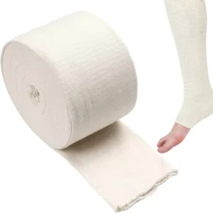 Elasticated Tubular Support Bandage Soft Stockinette Tubing Legs Arms Knees Thighs Reusable Compression Support Bandage Roll