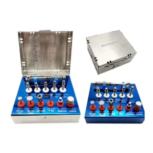 Electric 12 Piece Sinus Lift Kit with Saw Blades and Dental Implant Instruments for Hospital Use Dental Surgical Instruments