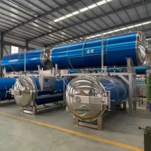 Electric or Steam Heating Water Immersion Retort Machine Canned Wet Pet Food Autoclave Sterilizer