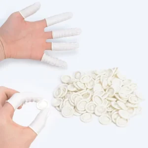 Electronic Repair Handmade Nitrile Latex Rubber Finger Condoms Fingertips Protector Finger Coverings Cot Teeth Multipurpose