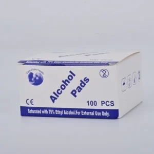 Emergency Kit Essential 75% Ethanol Alcohol Swabs Disposable Sterile Non Woven Pads 3x6cm 100pcs