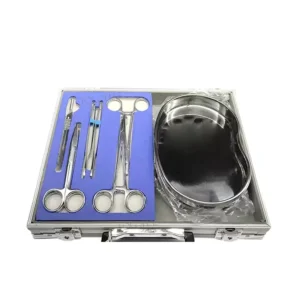 Emergency Surgery Instruments Set Medical Mini Surgical Instrument First Aid Kit Debridement Suture Bag