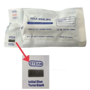 Empty 3ml Steam Sterile Cartridge With Indicator Black