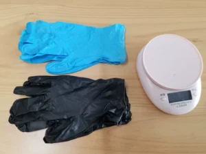 En455 4mil Safe Safe Safe Black Nitrile Free Disposable Examination Nitrile Nitrile Blend Powder Free Gloves D Gloves