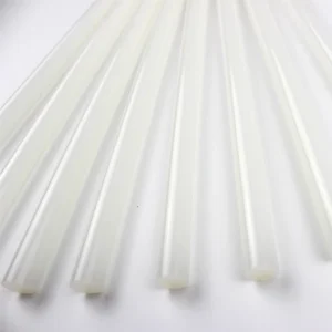 Environmentally Friendly White EVA Glue Sticks Hot Melt Low Temperature Resistance for Plastic Foam Paper Glass Bonded