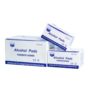 Eo Friendly 70% Isopropyl Alcohol Prep Pads & Swabs 3*6cm Medical Prep Pads for Wound Cleaning and First Aid
