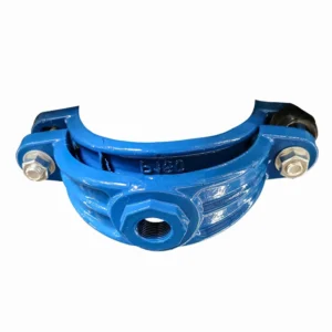 Epoxy Coating Ductile Iron Pipe Saddle Clamp for Water Supply Tapping Saddles