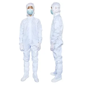 Esd Antistatic ESD Coated Safe Lab Coat Polyester Clothing Anti Static Coverall for Lab Jacket Antistatic Clothes