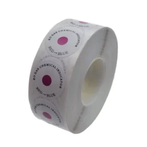 Ethylene Oxide Eo Gas Chemical Sterilization Indicator Label Adhesive Sticker Autoclave Steam Color Change Custom Irreversible