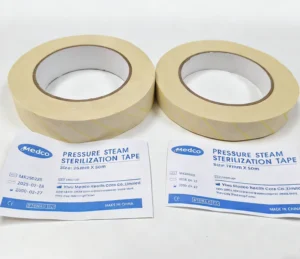 Ethylene Oxide Sterilization Indicator Tape High Temperature Resistant Disinfection Indicator Discoloration