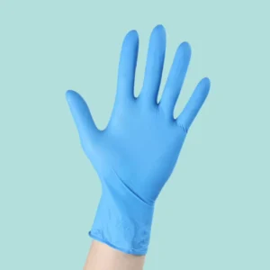 Exam Grade Nitrile Glove Box Latex Free Comfortable Blue Nitrile Gloves 100 Pcs Box for Long Shifts