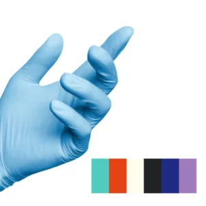 Examination Powder Free Nitrile Gloves Guantes Nitrilo 100pcs Nitrile Disposable Work Gloves Blue Nitrile Gloves