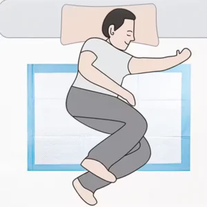 Extra Large 60*90 Inches Disposable Waterproof Bed Sheet Super Absorbent Bed Liner Chucks Pads Incontinence Pads